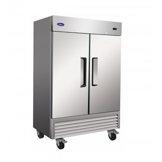 Double S/S Reach-In Freezer (49 cu.ft.) (Valpro)
